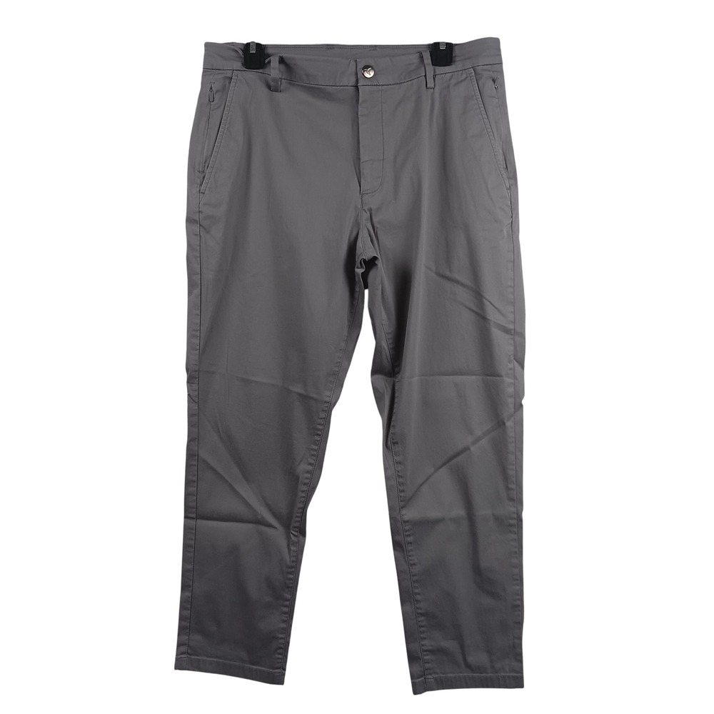 BirdDogs Golf Pants Men's 34x28‎ Gray Chino Stretch Performance Casual
